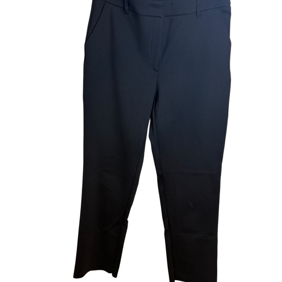 Commando | Black Stretch High Rise Straight Leg Dress Trousers | Sz L - Picture 1 of 6